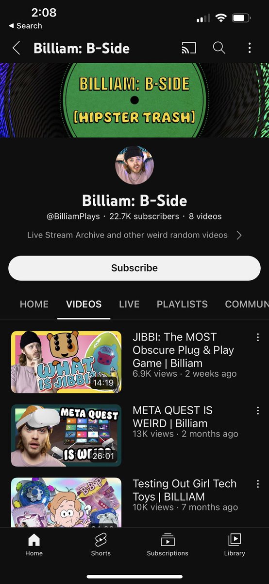 billiamthies's tweet photo. They left up Billiam B Sides !! Wtf you don’t think it’s good enough, hackers???? https://t.co/HF5e75eyvG