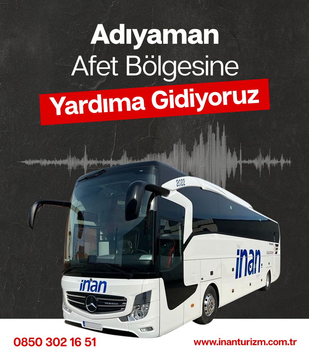 inanturizm's tweet photo. Hatay,Antep,Maraş,Adıyaman için elimizden gelen ve yüce milletimizin destekleri ile yola çıkıyoruz bagajlarımız ihtiyaç malzemesi ile koltuklarımız gönüllüler ile dolu.Yüce Türk Milletinin başı sağolsun! #hatayiskenderun #marasdepremi #AdiyamanYardimBekliyor #TurkeyQuake https://t.co/Q7a6wewEOB