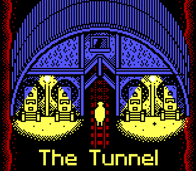 The Tunnel, the game we made for the bundle-zine Indiepocalypse #35 (by <a href="/PIZZAPRANKS/">Andrew丨BUY INDIEPOCALYPSE</a>) is now free to play on Itch!

🚂orbistertius.itch.io/the-tunnel

#pixelart #adventuregame #renjs #indiegame #kafka