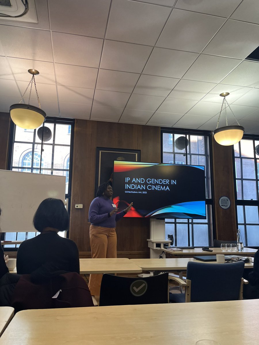 Second presentation was by <a href="/Anee_Uche/">Uchechukwu Ani</a> and I noted down many interesting arguments and points discussed regarding copyright law and cinema
