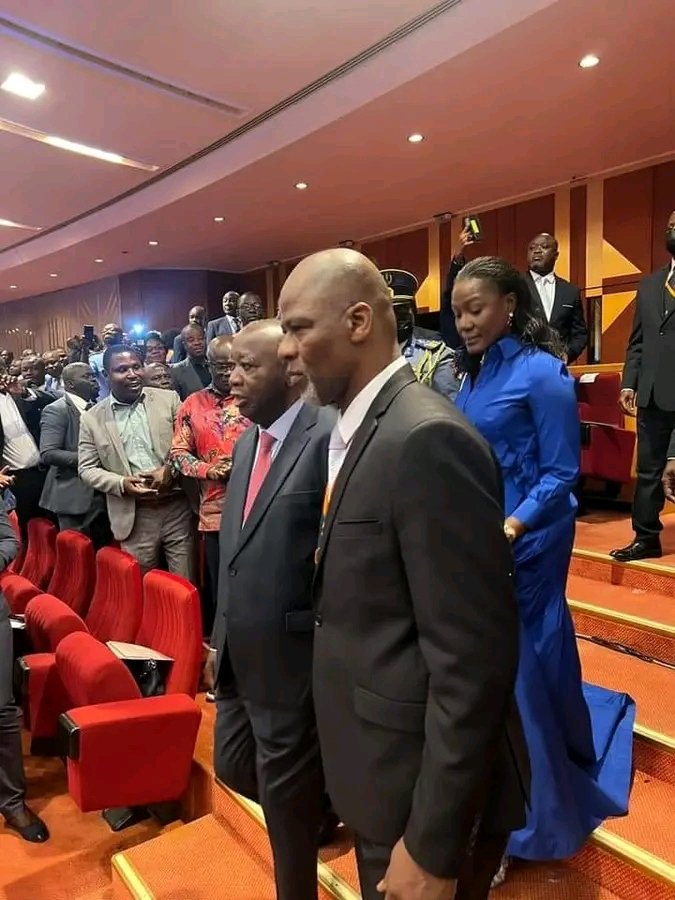 MelEssisKouadio's tweet photo. Cérémonie de remise de prix Félix Houphouët-Boigny 🇨🇮

 LAURENT GBAGBO était à Yamoussoukro ce jour! 

#CIV225 https://t.co/1BDebvVs8C