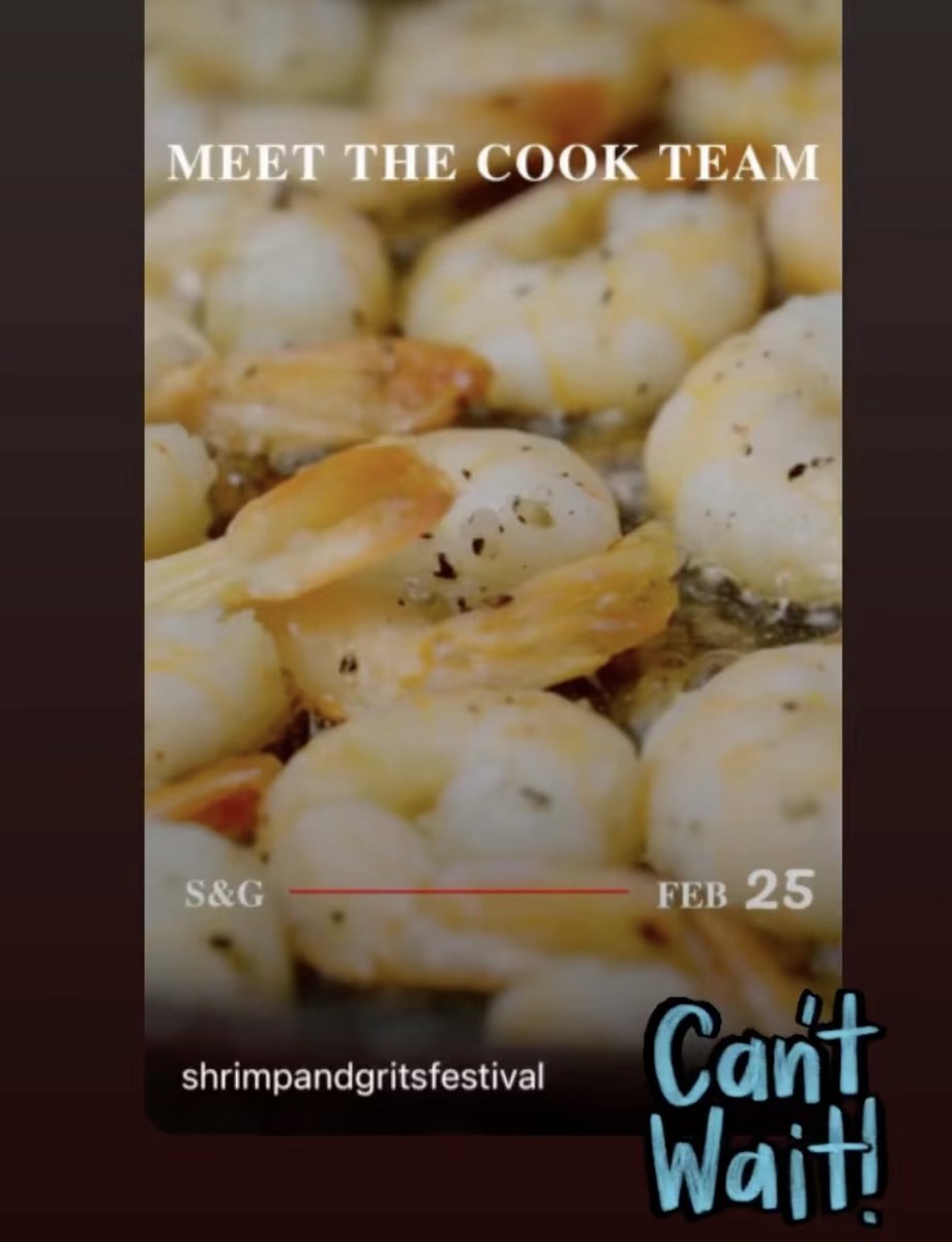 REPOST 🔁 from @shrimpandgritsfestival:
"New local eatery is bringing their hit recipe to the 4th Annual Shrimp &amp; Grits Festival! 🦐 Get your ticket to vote for your favorite take on the classic Southern dish..."