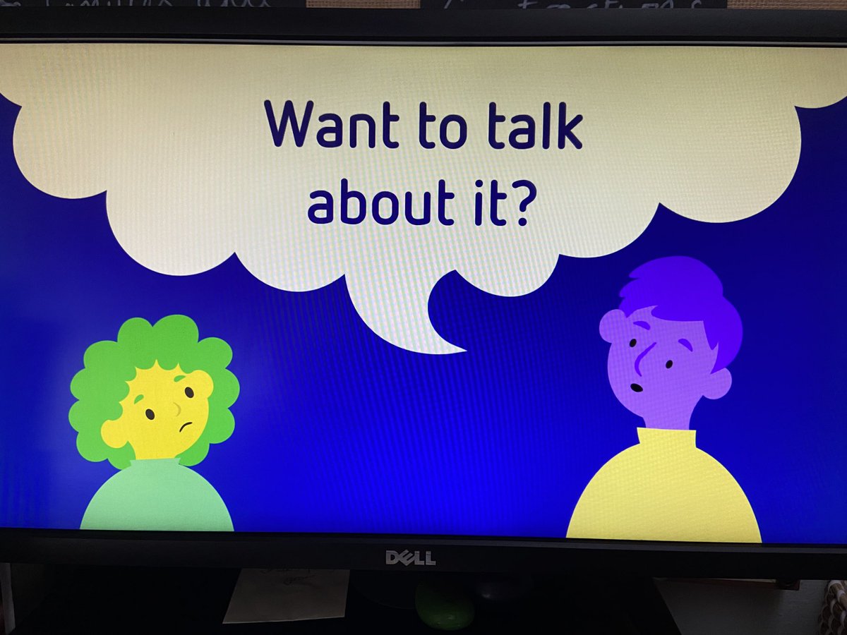 2CS_LPS's tweet photo. For Internet Safety Day, we firstly celebrated all the things we can do online but then focused on the importance of talking about it, when things go wrong #LPScomputing 💻👾🖥️ https://t.co/mQ3Q3D9u1L