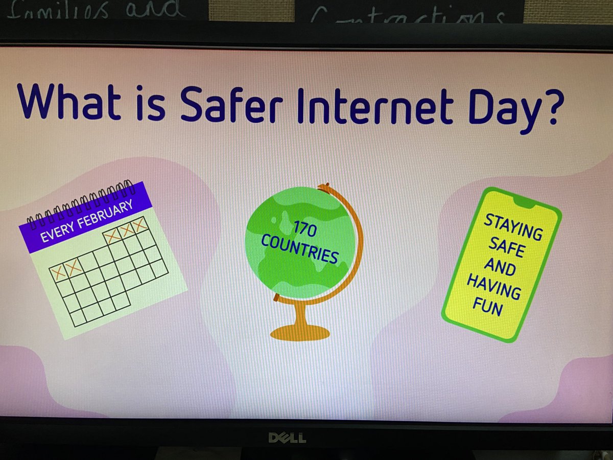 2CS_LPS's tweet photo. For Internet Safety Day, we firstly celebrated all the things we can do online but then focused on the importance of talking about it, when things go wrong #LPScomputing 💻👾🖥️ https://t.co/mQ3Q3D9u1L