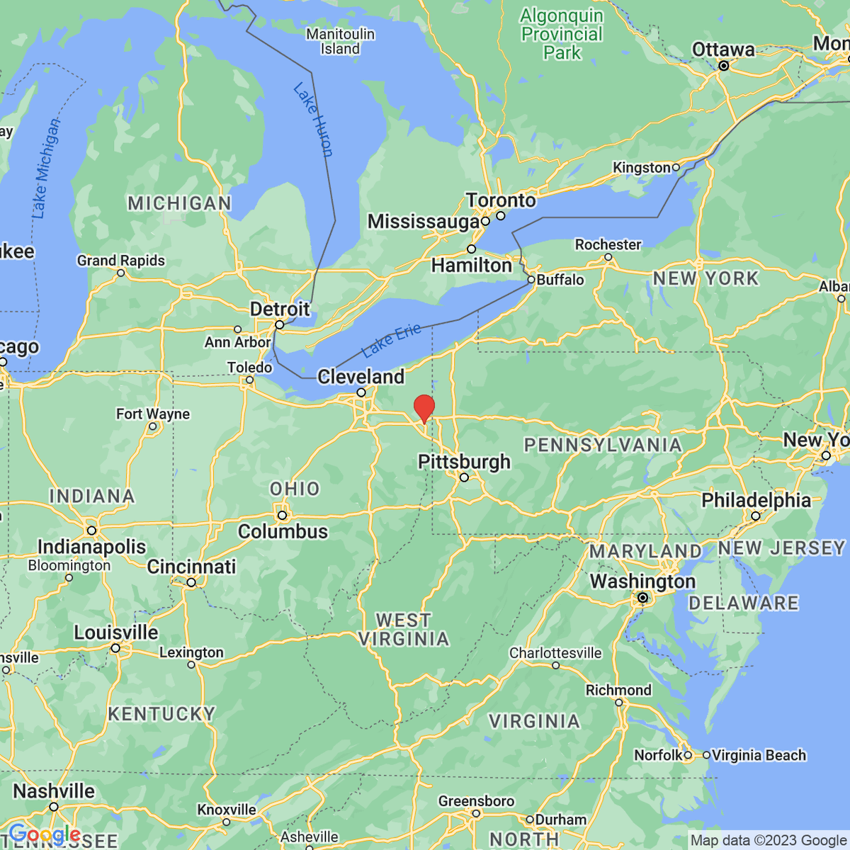 New town every hour on Twitter "Youngstown, Ohio Mahoning County