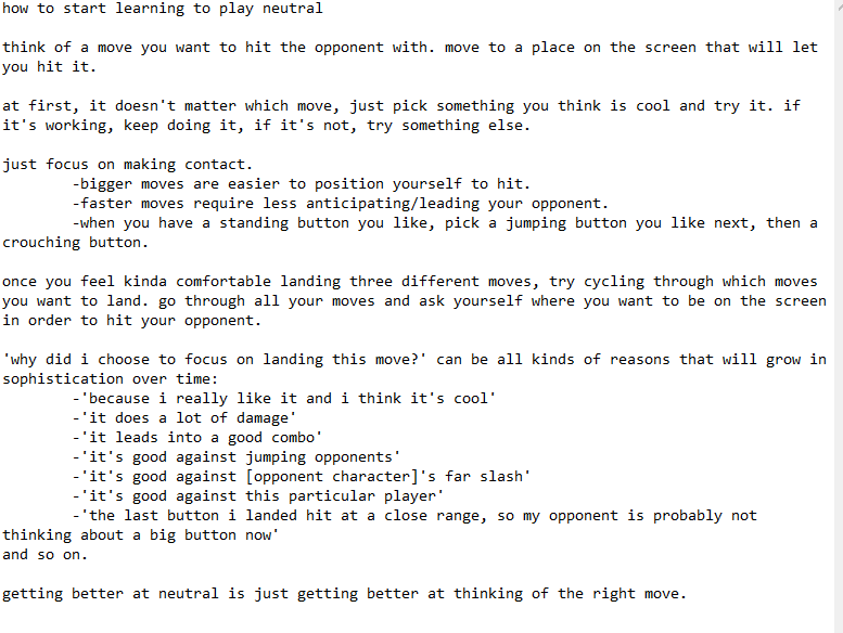 pattheflip's tweet photo. how to start learning to play neutral https://t.co/u0BnmUnJ2e