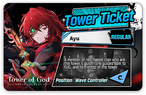 ayuwu_'s tweet photo. @TowerofGod_EN #togticket Can’t wait for Launch!!! :3 https://t.co/XjMElkRLMT