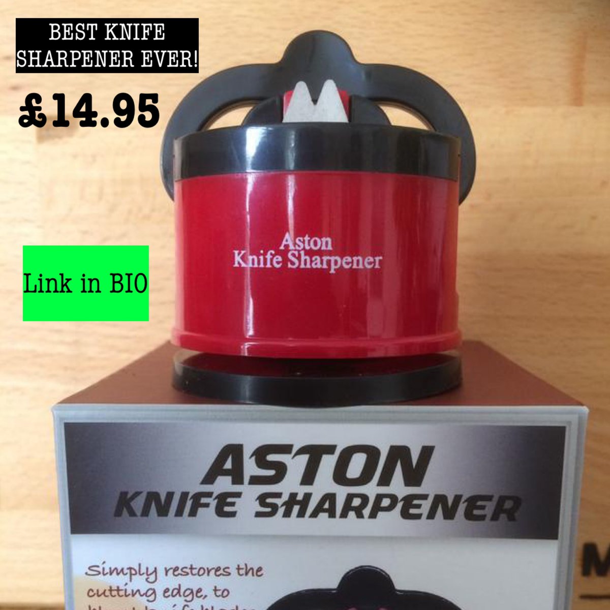 BEST EVER KNIFE SHARPENER Absolutely brilliant value ! LEARN MORE CLICK LINK samurai-collection.sumupstore.com/?fbclid=PAAabE…

#cooking #kitchenknifes #kitchendesign #chef #giftideas #storage #dealoftheday #likesforlike #shareforshare #pleasefollowme #RetweeetPlease #rt