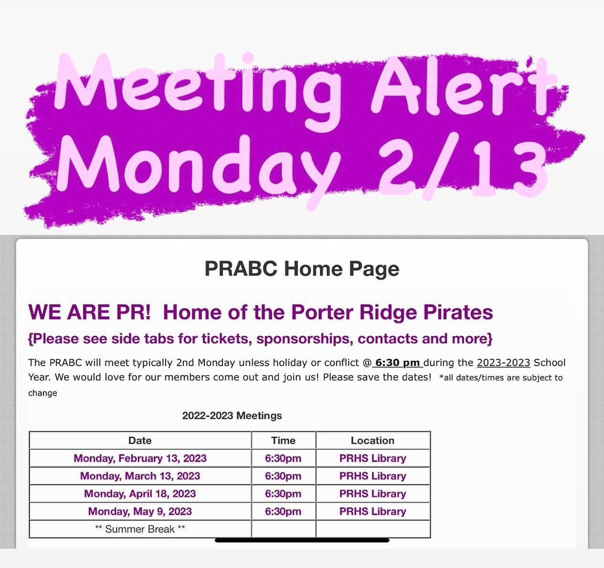 Porter Ridge ABC tweet media