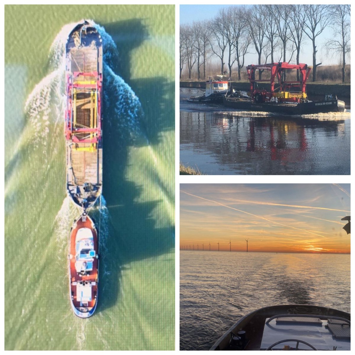 PieterBootsma's tweet photo. De sleepboot VLIETER met transport.
#sleepbedrijfbootsma
#transporten
#sleepboot #duwboot https://t.co/EUyWiJMbgF