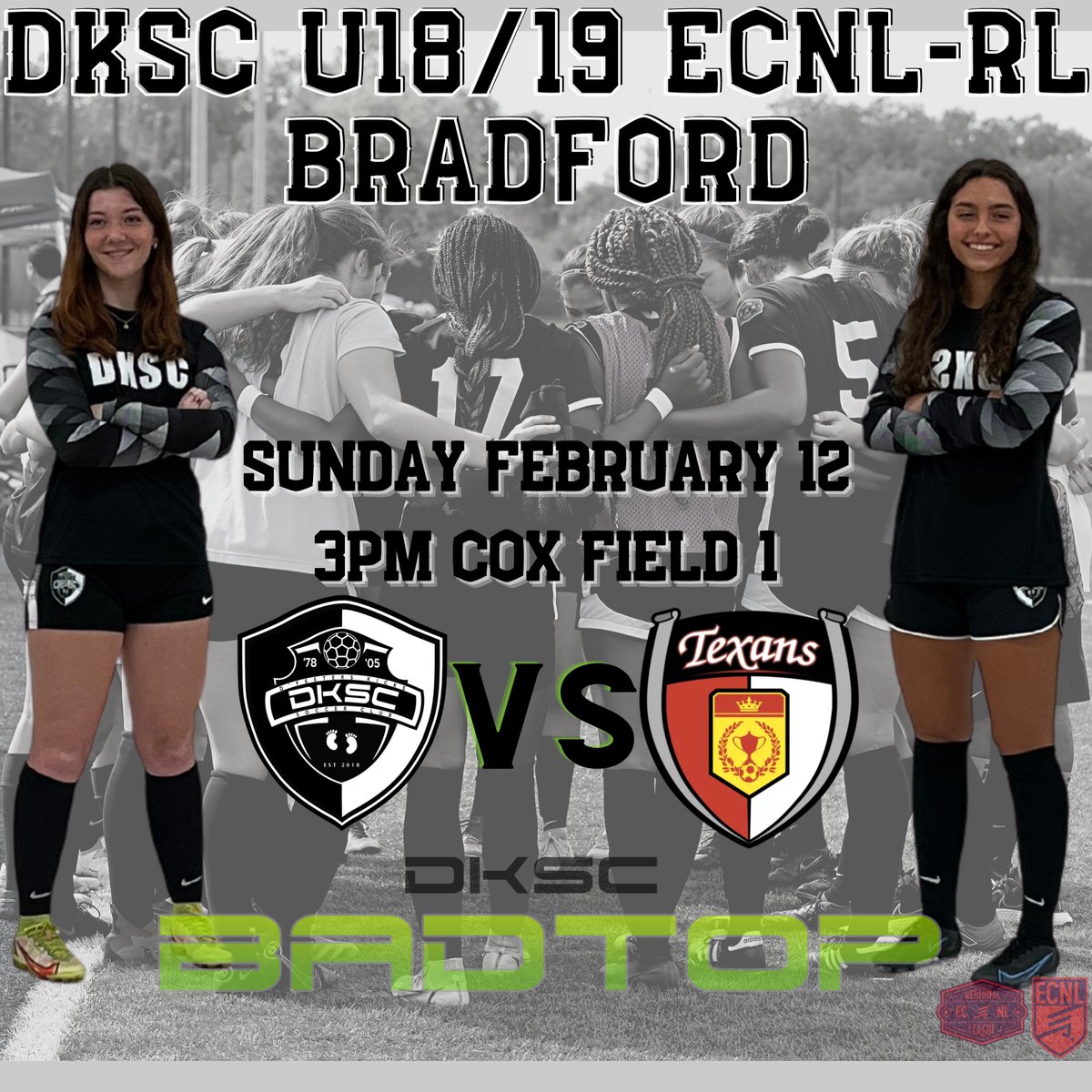DKSC U18/U19 ECNL-RL tweet media