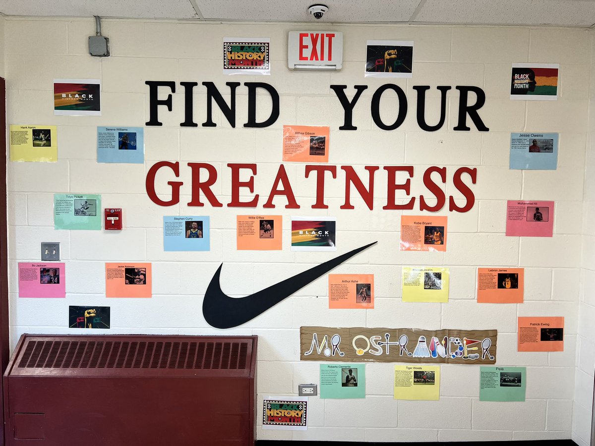 Beekman Elementary School celebrating Black History Month