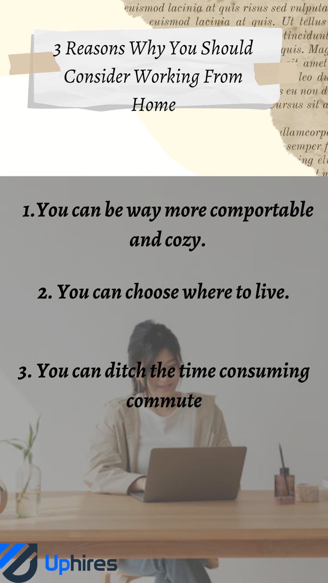 uphires's tweet photo. 3 Reasons Why You Should Consider Working From Home!

Learn more about us @ https://t.co/8lOYVuxXDL

#fyp #workfromhome #virtualassistant #remoteworker #uphires #uphiresphilippines #viraltiktok #reels #tips https://t.co/ozVtkSwxs6