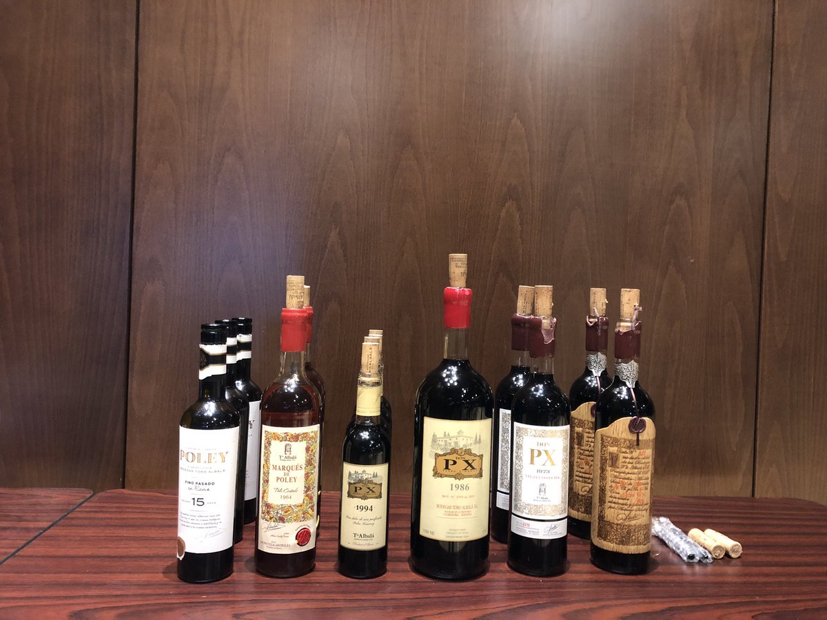 Magnifica cata en el marco de HYT de Bodegas Toro Albalá. La PX y su polivalencia en el l paso del tiempo. Con biológica, oxidativa y dulce. <a href="/toroalbala/">Bodegas Toro Albalá</a>