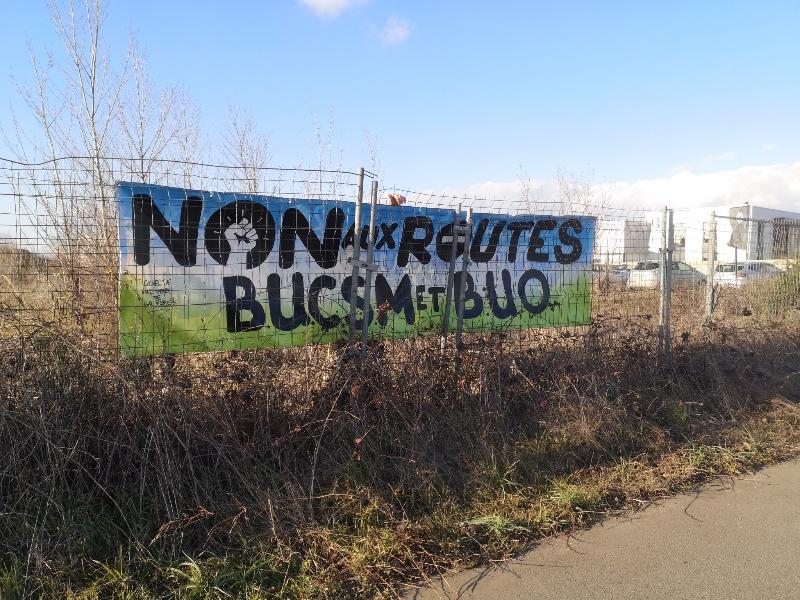 SherpaApollonia's tweet photo. Merci @AxeVertRamee il semblerait que le message soit clair.
Plus de camions, c'est non ! 
#BUCSM #BUO #Cugnaux #tournefeuille #plaisancedutouch #DerouteDesRoutes #zfe
Stop aux projets routiers #ecocide https://t.co/vbbwR32E2V