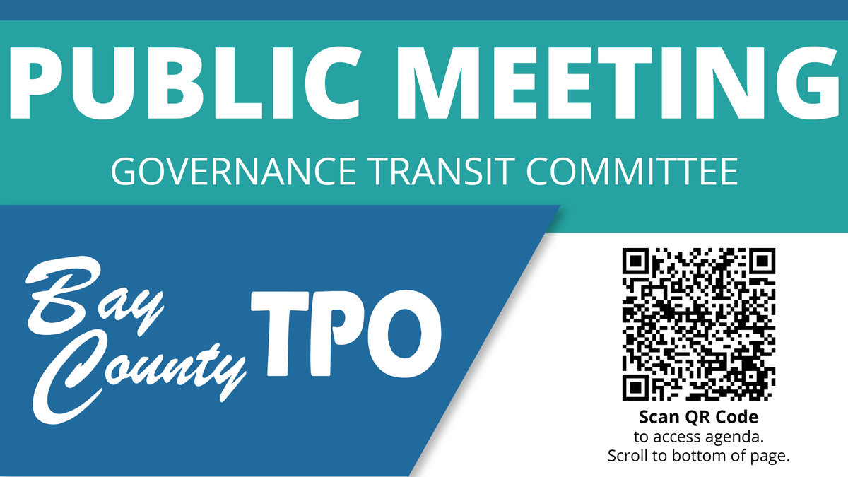 emeraldcoastrpc's tweet photo. Public Notice: The Bay County Governance Transit Committee will hold its kickoff meeting on Thursday, February 16, 2023, at 3:00 p.m. The community is encouraged to attend. More information including meeting location and virtual attendee registration at https://t.co/L7UUCl7jDF. https://t.co/d7NVluQO7d