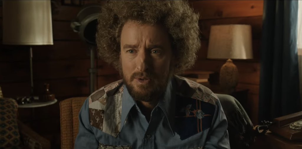 DiscussingFilm's tweet photo. Owen Wilson as Carl Dangle for ‘PAINT’. https://t.co/H2l4hPTdrP