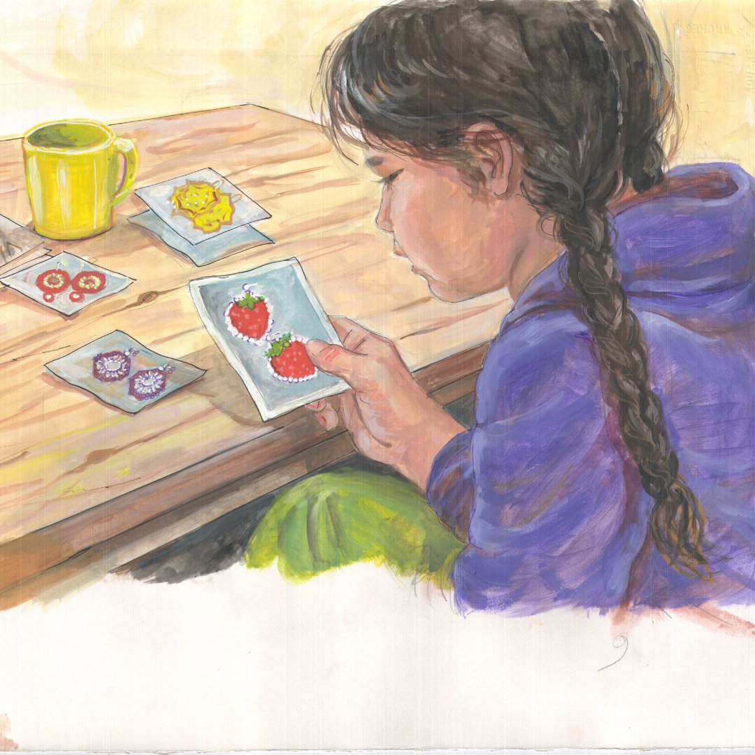 Coming soon! “Heart Berry Bling” is a touching story about perseverance, family, and the tradition of beading.

Pre-order your copy of this new picture book from the bestselling co-author of “I Am Not a Number.”