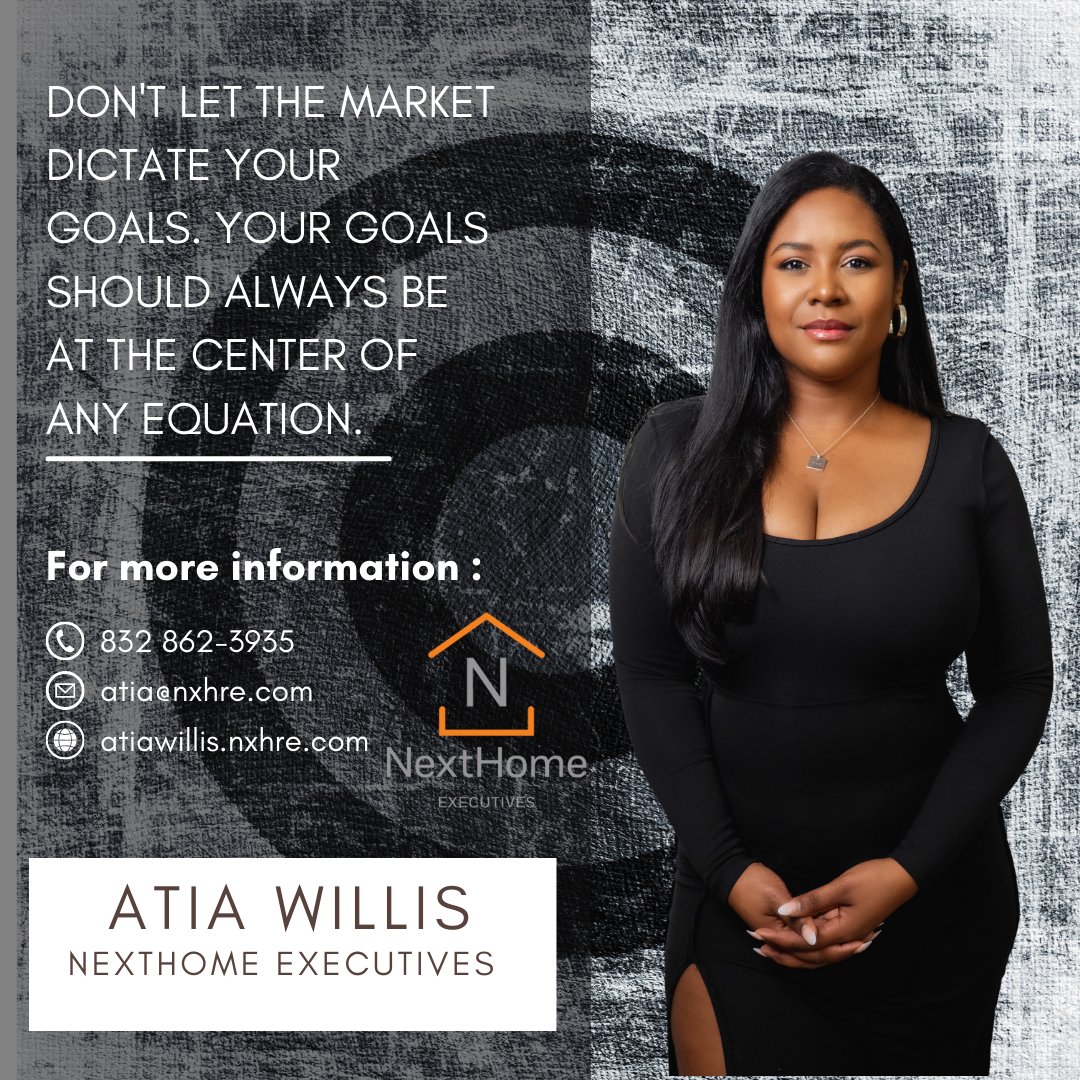 ATIAWILLIS's tweet photo. There is no perfect time to buy or sell. It is your goals that matter most. Take time to plan out what your goals are, and that will help you set your course. What are your goals this year? https://t.co/MlAEDyuMU9