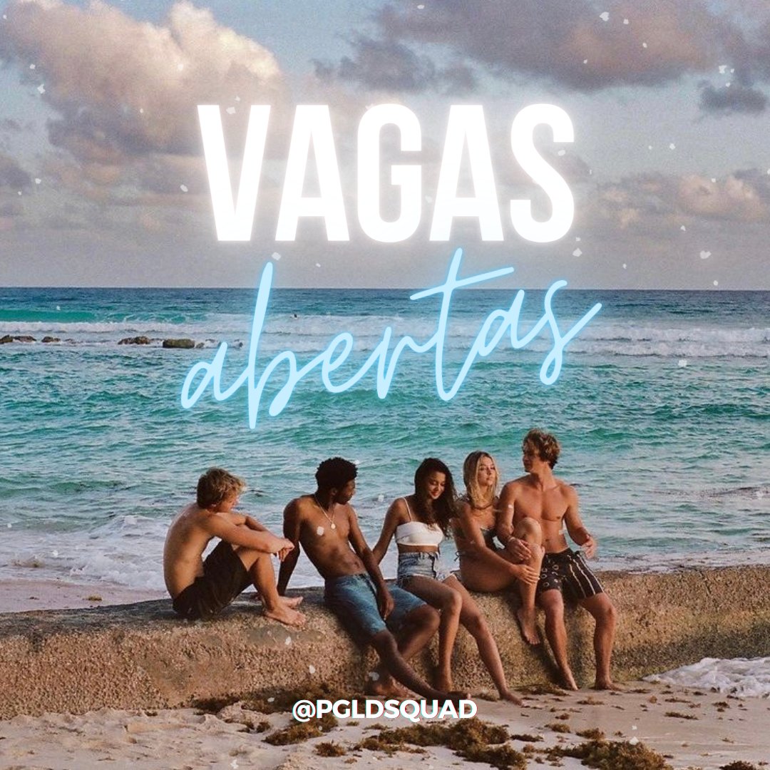 📢VAGAS ABERTAS📢
“squad para fãs de outer banks”

— comente in + seu @
— dê rt e fav no tweet
— siga a conta do squad 
— dm aberta
— inatividade sem aviso é ban 

 🌊🏝🏄‍♂️💵