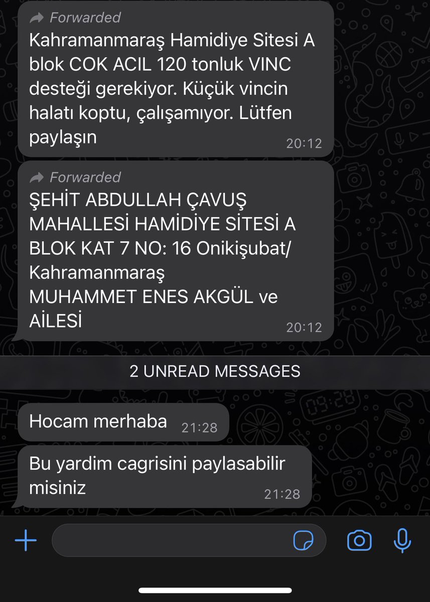 Allah Rızası için Vinç. hadi Dıstlar hadi canlar hadi 😔😔😔