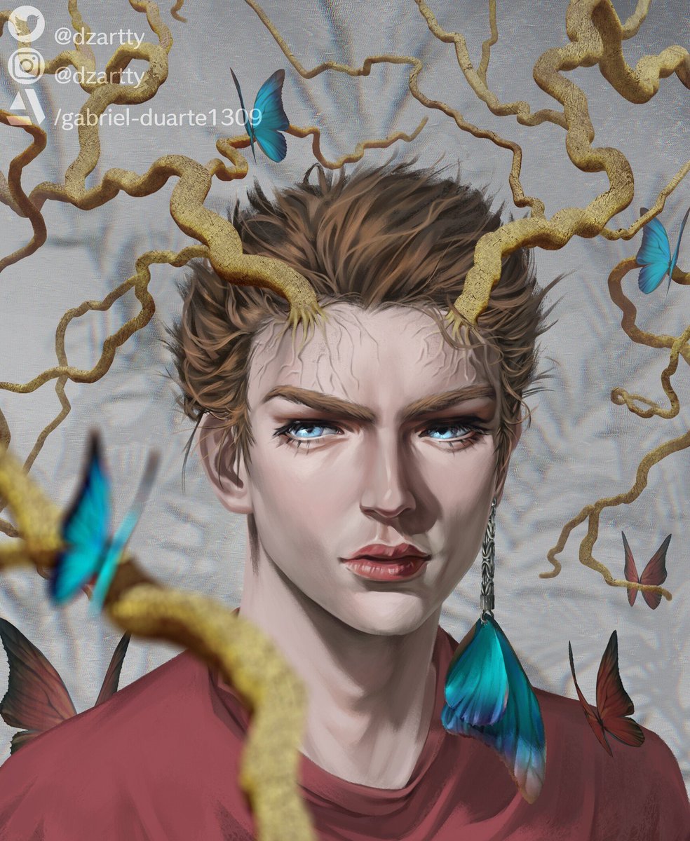 dzartty's tweet photo. Estudo de pinturas de pele que no final viraram retratos! Tô com comissões abertas se você quiser uma pintura única de um Oc ou uma art única de um personagem que você ame, me manda direct que passarei informações adicionais, em breve postarei uma tabela de preços!!! https://t.co/vDfj02AEks