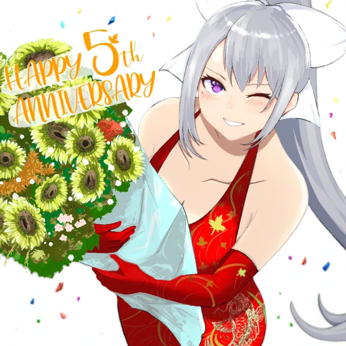 5周年おめでとうございます!!!更に飛躍の年へ!#樋口楓5周年 #でろあーと 