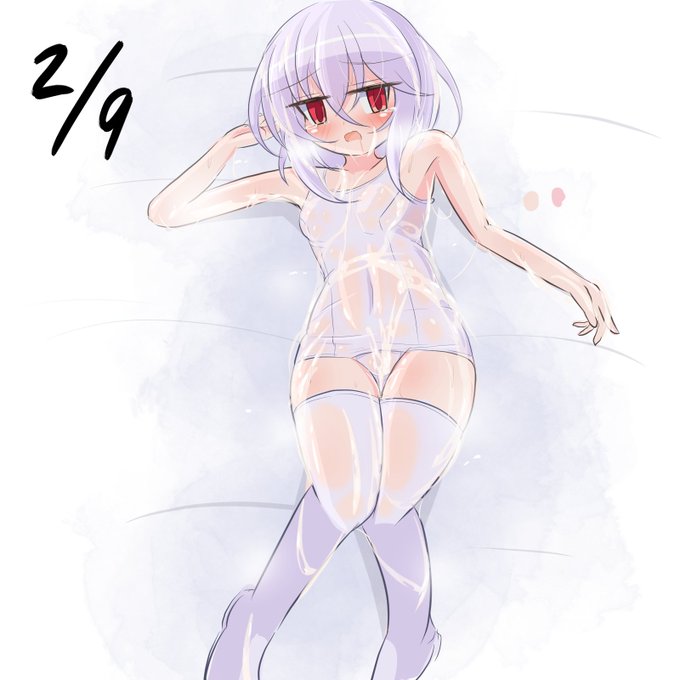 #みんなとおえべん 
魔物製のボディソープを浴びちゃったノエちゃん。
だいたいツードロくらい! 