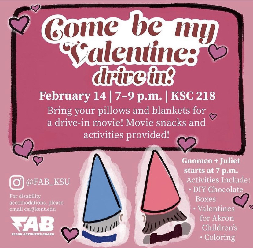 CSIKent's tweet image. Valentine&apos;s Day is just around the corner! Looking for a way to celebrate? Check out these on-campus events 💖