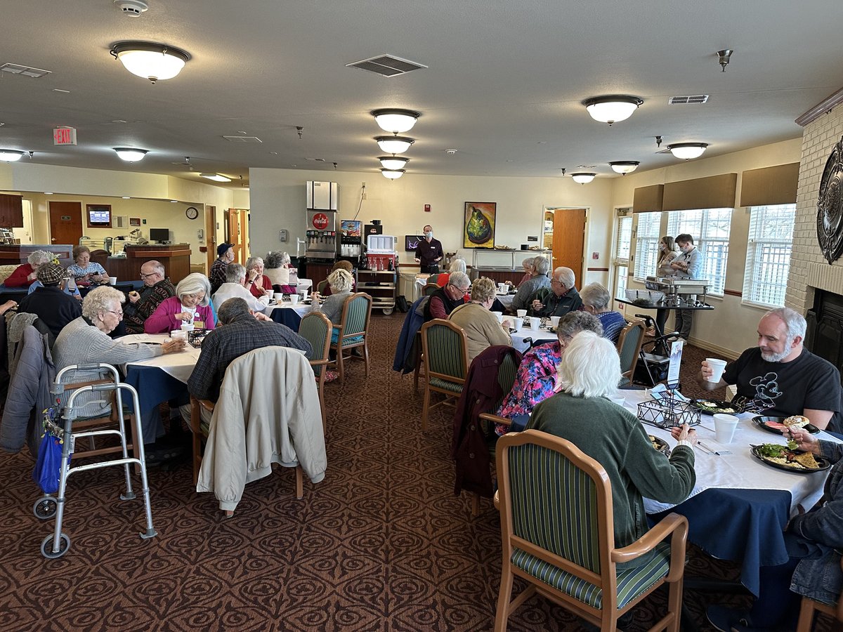 A big thank you to <a href="/Graceathome/">grace</a> for sponsoring our Lunch &amp; Learn yesterday at our main campus. We had over thirty in attendance and just love being able to educate our local Seniors on all available care options. #Bethanypointehc #trilogy