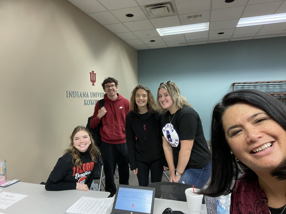 tessbarker's tweet image. Want to #savealife today? Come #donateblood at @IUKokomo ! Thanks to the @IUKXCTF team for organizing the blood drive donation event! @RedCross @RedCrossIndiana #myiuk #iuklife @IUKAthletics