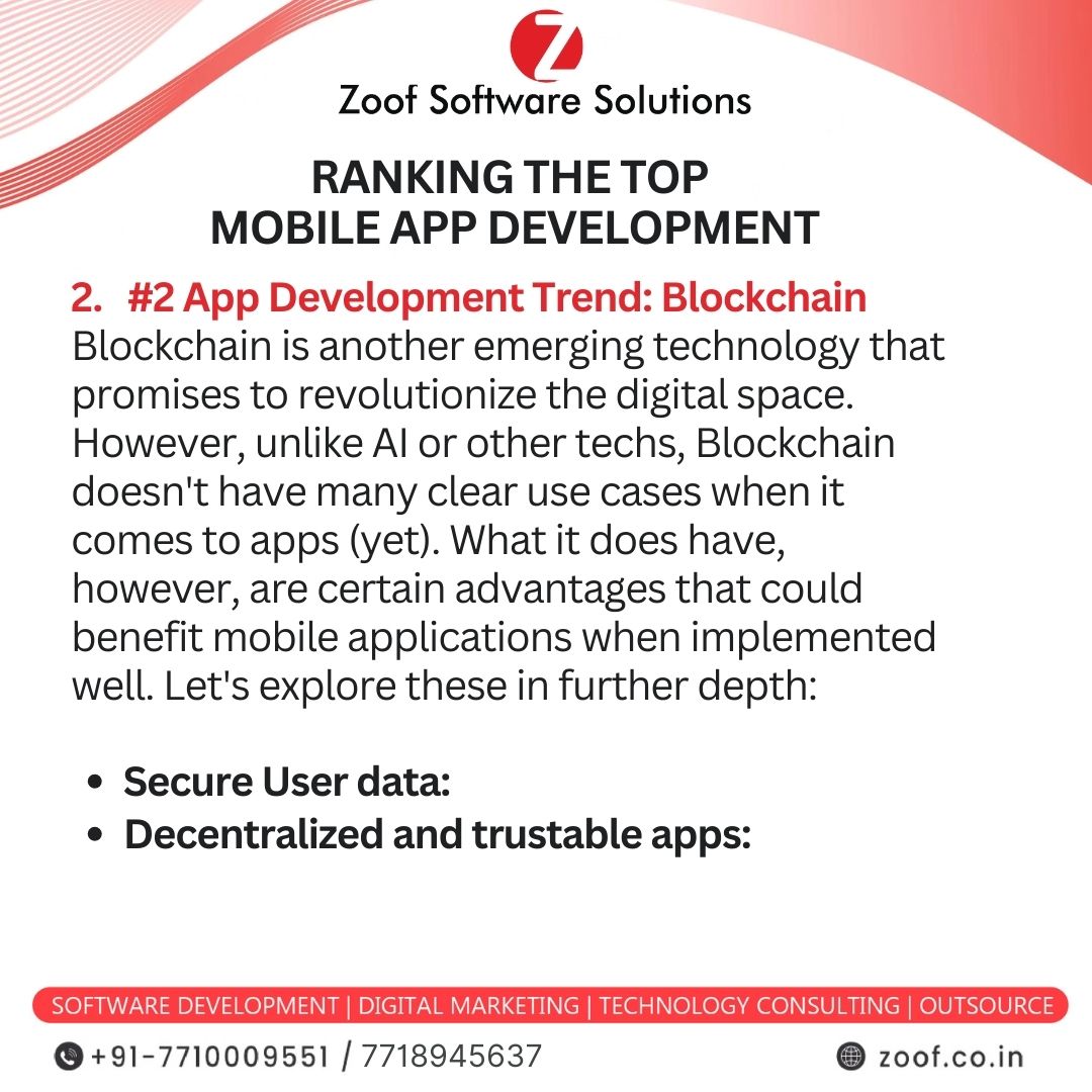 ZoofInc's tweet photo. Ranking the Top Mobile App Development Trends for 2023📲
.
.
#mobileapp #mobileapplication #topmobileappdevelopmenttrends #mobileapplicationdevelopment #webapp #webdesign #topmobileapps #iosdeveloper #programming #business #developer   #artificialintelligence #appdevelopment https://t.co/arkms5Baxl