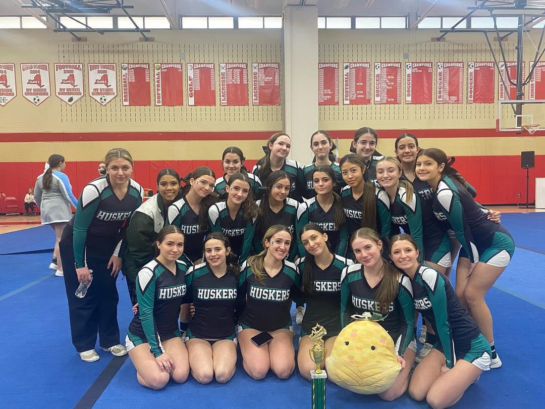 YorktownCSD's tweet photo. They’re heading to Disney World!

Congratulations to the YHS varsity girls cheerleading team on being crowned Westchester County champs!

Next stop: Nationals in Orlando.

Go Huskers! We’re so proud of you. https://t.co/Nlo1osQDQW
