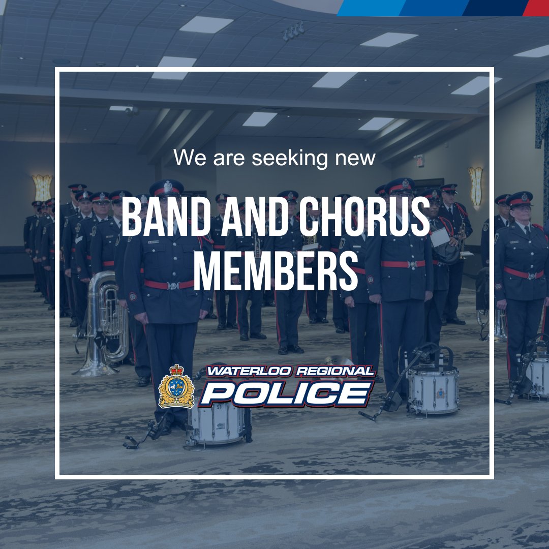 Waterloo Regional Police on Twitter "We are seeking new members from