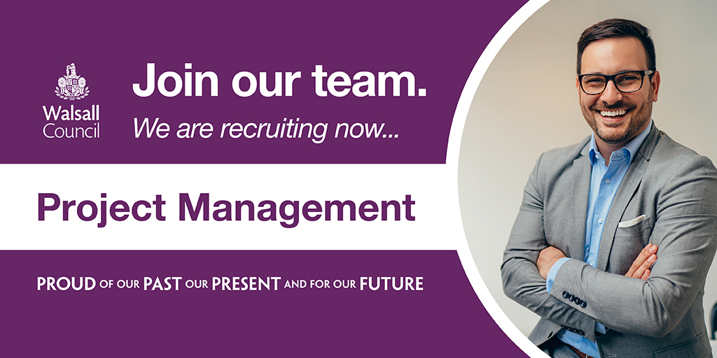 walsalljobshop's tweet photo. If you have strong planning skills and the ability and experience to work well with project teams, we’re looking for a #ProjectSupportOfficer to assist with council wide transformation change projects. https://t.co/NRm088nskV #WorkforWalsallCouncil #transformation https://t.co/E8x1BdHDSB