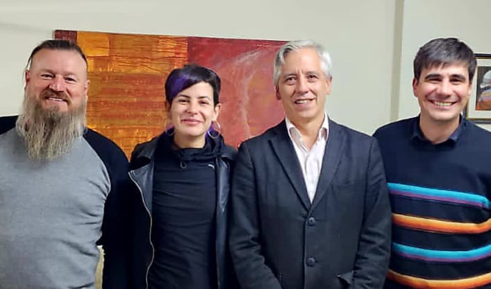 Junto a <a href="/MatiasCac/">Matías Caciabue</a> y @AguileraLucas77 compartimos un encuentro con Álvaro García Linera, gran cuadro político, intelectual y compañero. 

Conversamos sobre el capitalismo contemporáneo, el rol de Bolivia y Argentina, y las tareas para revolucionar todo hacia un mundo más justo.
