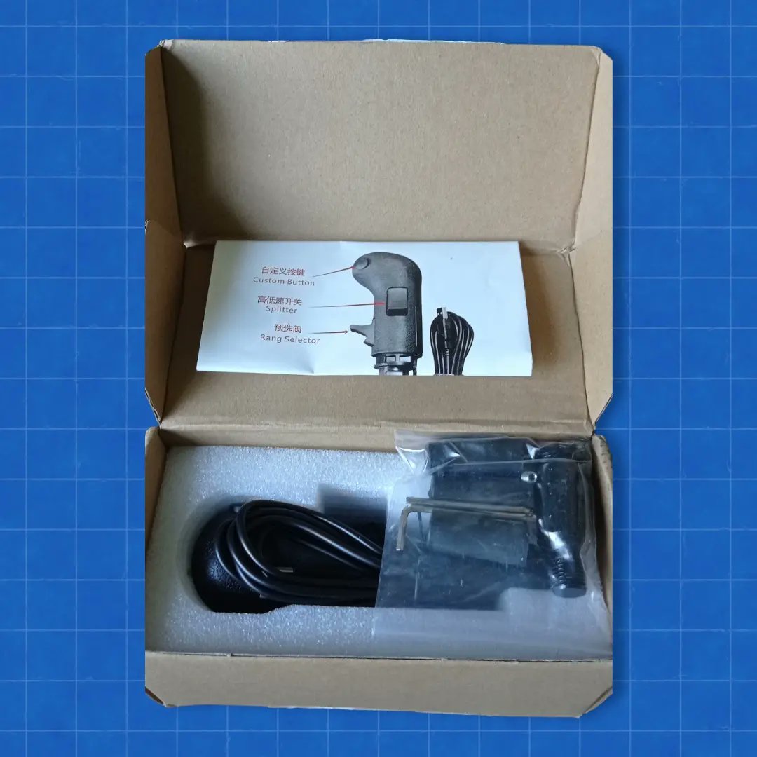 arrowsrealm's tweet photo. Hmm ... what could it be? 🤣 (Only paid 37€, shipping included) I switched out my 3D printed one with a real one, since one of my switched broke.
#ETS2 #EuroTruckSimulator2 #ATS #AmericanTruckSimulator @SCSsoftware #BestCommunityEver #HShifter #shifter #ArrowsRealm #aliexpress https://t.co/pC83OhYhBD