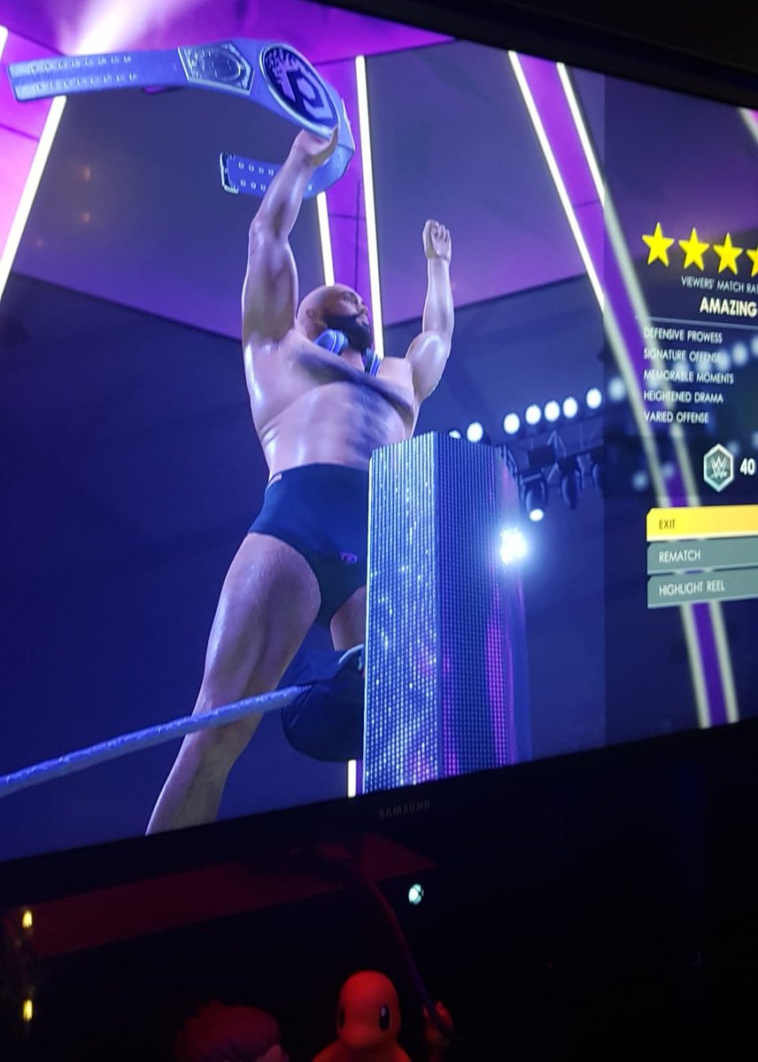 PixelBars's tweet photo. ....and NEW Pixel Bar champion is....YOU!

Have you checked out our custom content on WWE 2K22 yet? Search #PixelBar in the community creations and show us your Pixel Bar champ! https://t.co/0bBLsK4j6c