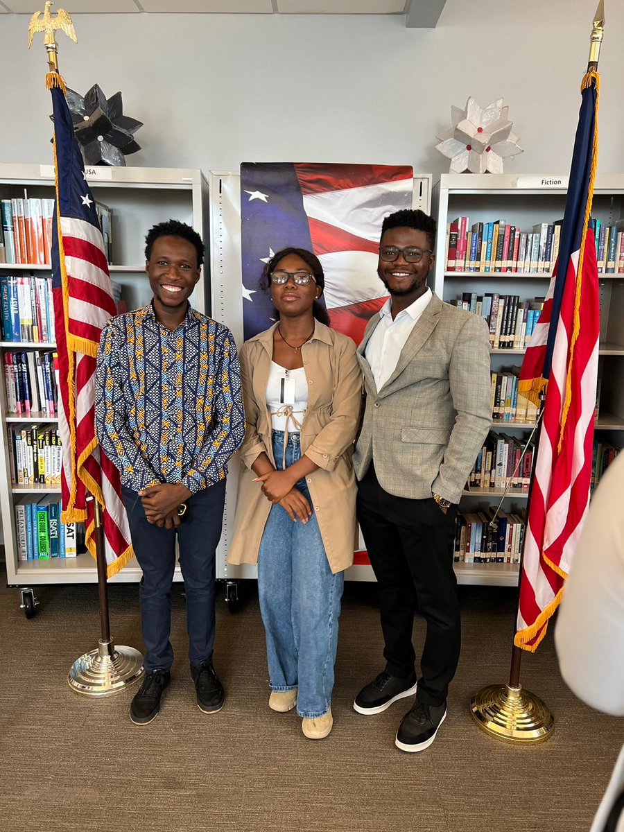 AdihamuK's tweet photo. I am thrilled to be selected by NAYMOTE-Liberia Young Political Leadership School Africa to attend the Youth Elections Fellow Program, a ten weeks training program that is being held at the American Embassy near Monrovia. https://t.co/lUUd4Umkui