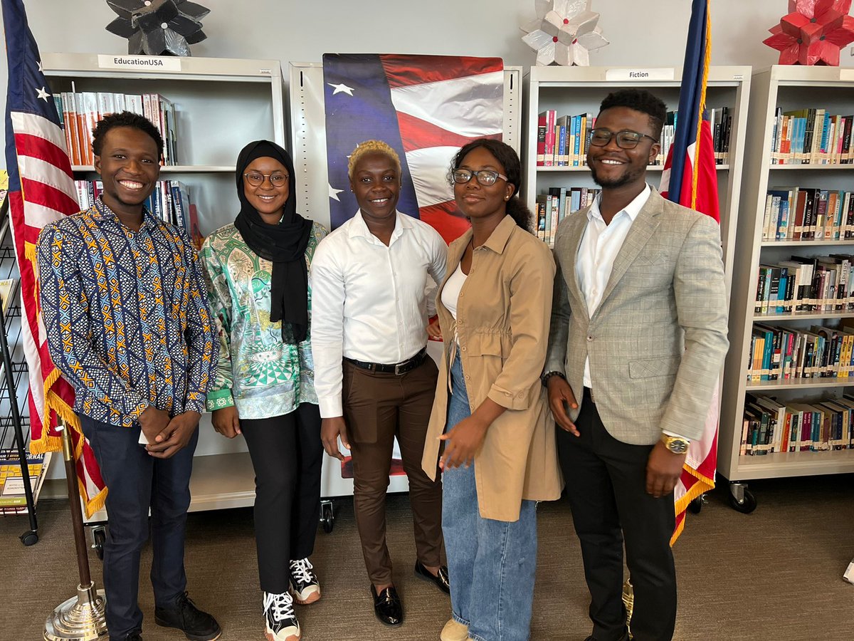 AdihamuK's tweet photo. I am thrilled to be selected by NAYMOTE-Liberia Young Political Leadership School Africa to attend the Youth Elections Fellow Program, a ten weeks training program that is being held at the American Embassy near Monrovia. https://t.co/lUUd4Umkui