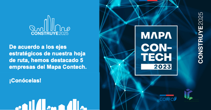 Construye2025's tweet photo. De acuerdo a los ejes estratégicos de nuestra hoja de ruta, hemos destacado 5 empresas del Mapa Contech
Industrialización➡️Boetek
Sustentabilidad➡️@binariotech_cl
Transformación digital➡️ @ImovaVR
Capital humano ➡️PIGNUS
Innovación➡️Discobolo 
Conócelas➡️ https://t.co/kf1EgzJZcJ https://t.co/UBDptsEGmz