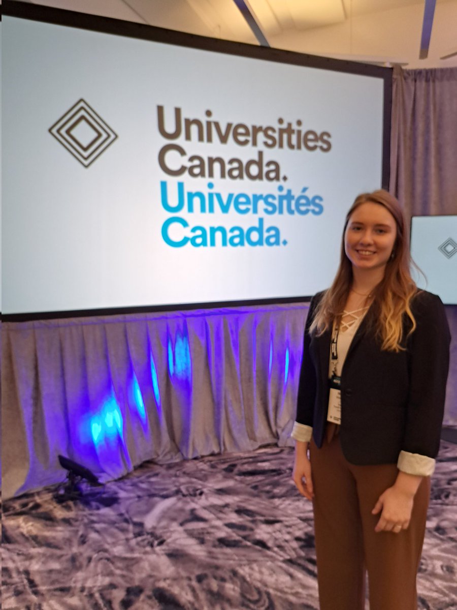 Very grateful to be here in Ottawa representing TRU at #Accelerate2023 as a graduate student and be given the opportunity to speak about the impacts of increasing wildfire frequency and severity on BC forests. #Bringbackgoodfire 🔥
