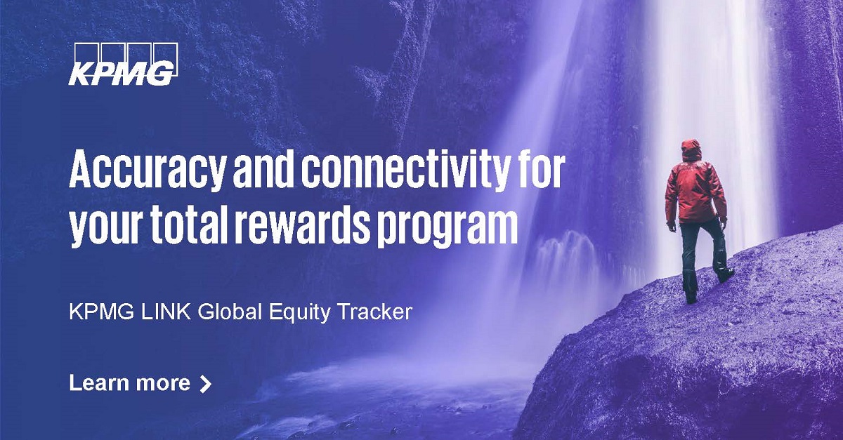 KPMG_US's tweet photo. Enhance your company's Rewards Program by connecting real-time data across platforms and automatically sharing incentive and compensation data with stakeholders and employees. Learn how the #KPMG LINK #GlobalEquityTracker can help your company:
https://t.co/cAVBmOKwPG https://t.co/7GzR8dIc0U