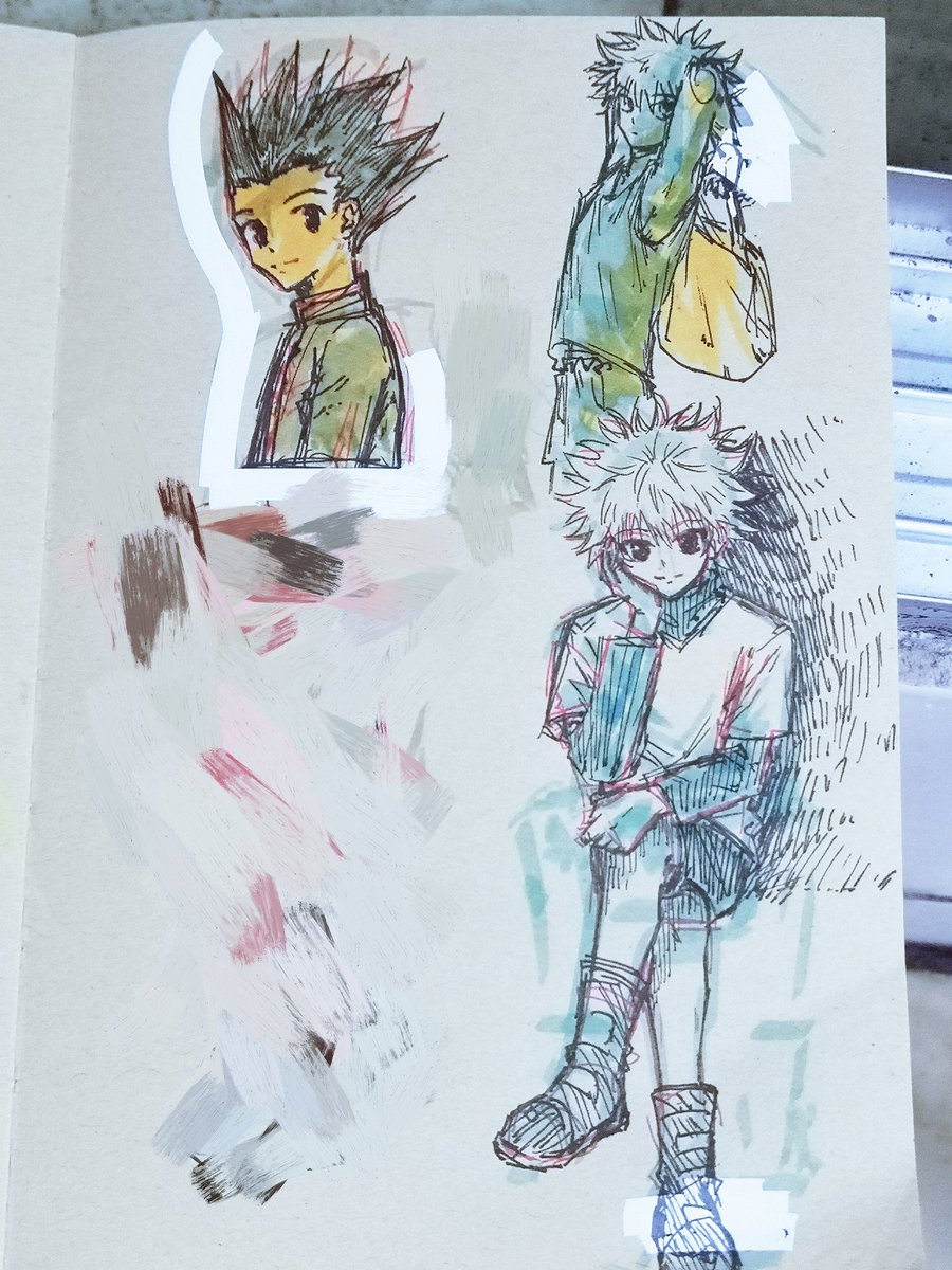 winter26034's tweet photo. #ゴンキル #hxh 无法撤回的线条 https://t.co/aW2qPEgwuS