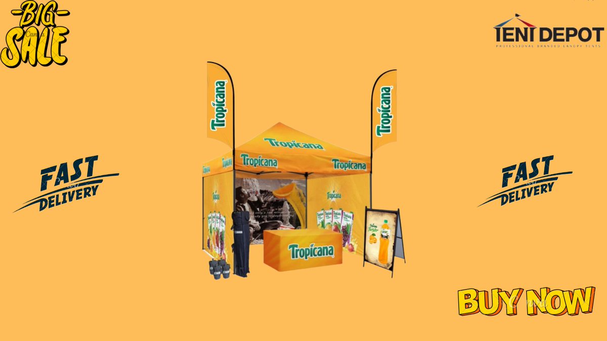 DepotTent's tweet image. Our #fetherflags with a feather-like design is called our flag feather. They are frequently constructed from strong, lightweight fabrics like polyester and hung on poles for display.

Visit Us :
Website: tentdepot.ca