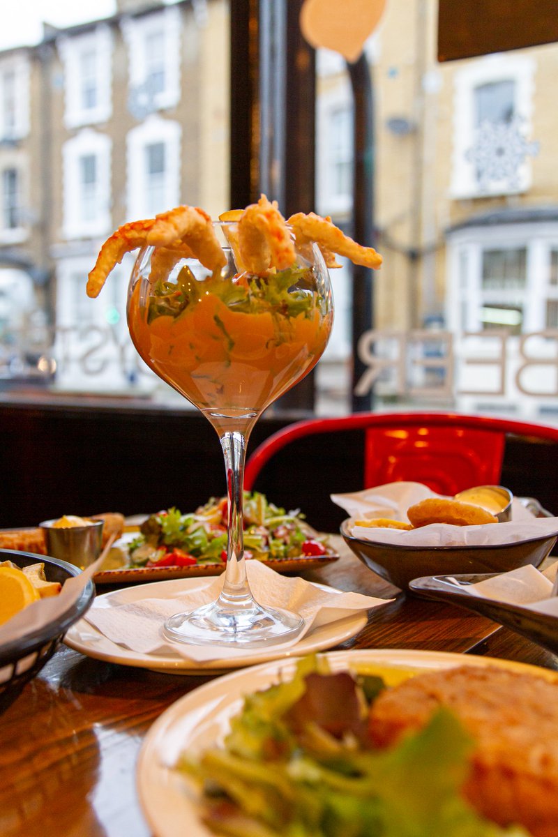 'Prawn' cocktail, #vegan style 👌

📍 Sutton &amp; Sons, #Hackney Central