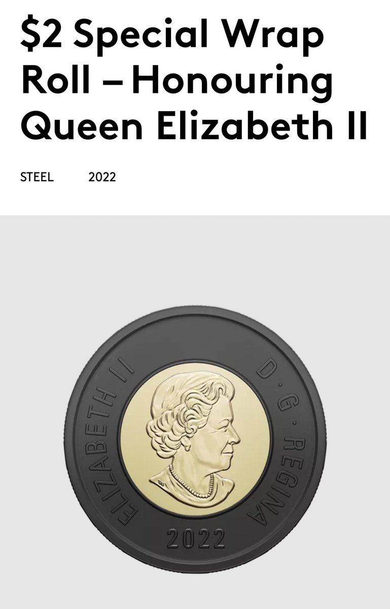 Just bought mine!  #QueenElizabeth #RoyalCanadianMint 🙂