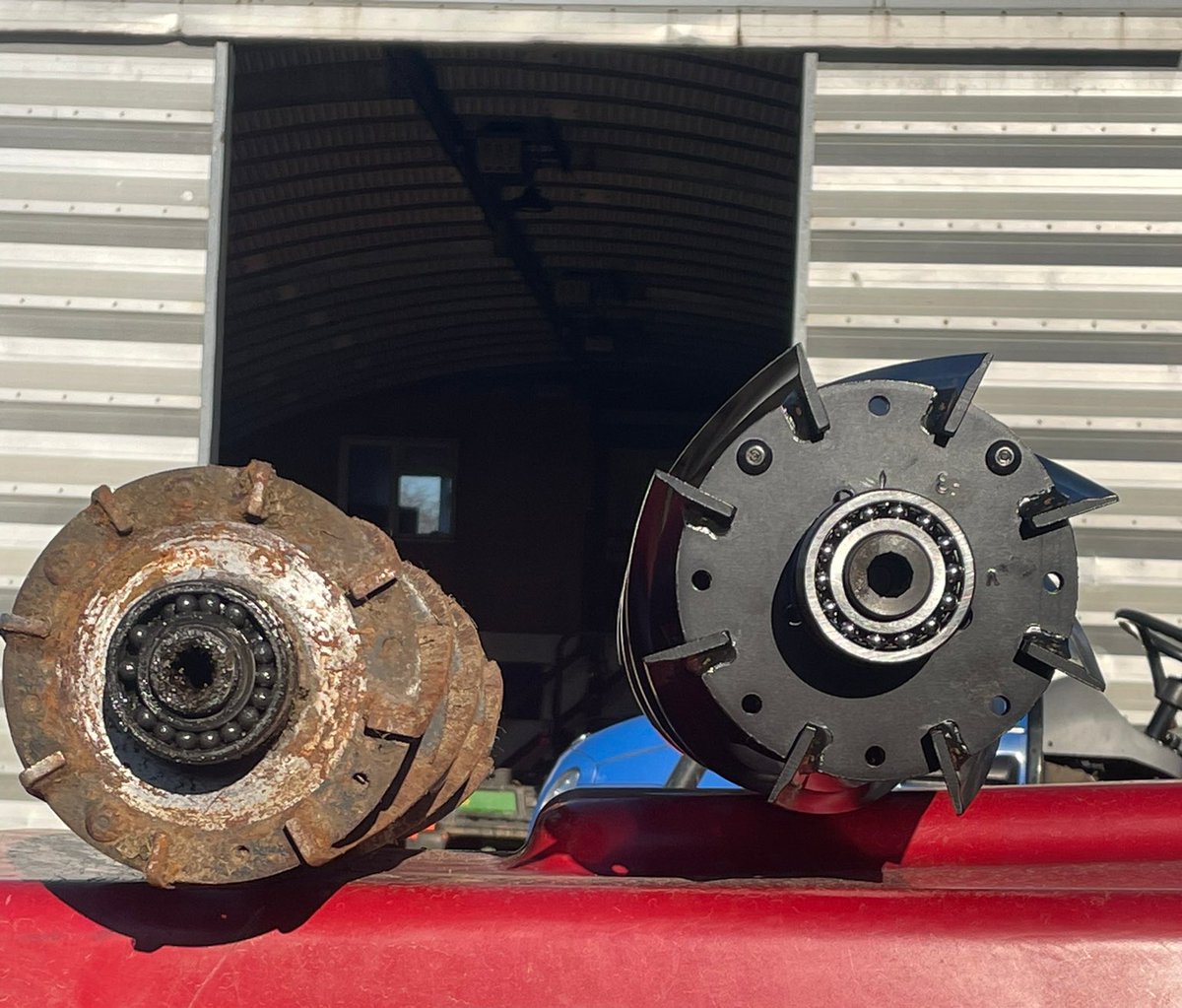 Hopefully you should notice a difference in quality of cut on the <a href="/TheToroCompany/">Toro</a> Sidewinder <a href="/ianajordan/">Jordans</a> definitely got your monies worth out of those cylinders.