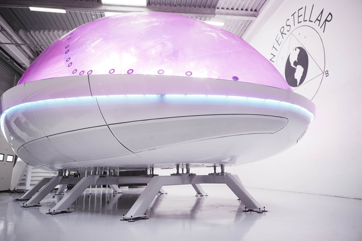 InterstellarLA's tweet photo. BioPod is inspired by space &amp; designed for Earth. It is an autonomous environment-controlled greenhouse of 55m2, requires no foundation &amp; just needs access to power. It autonomously creates any type of climate &amp; adapts to conditions based on plants' needs.

The future of farming. https://t.co/5Njvwk4E1e