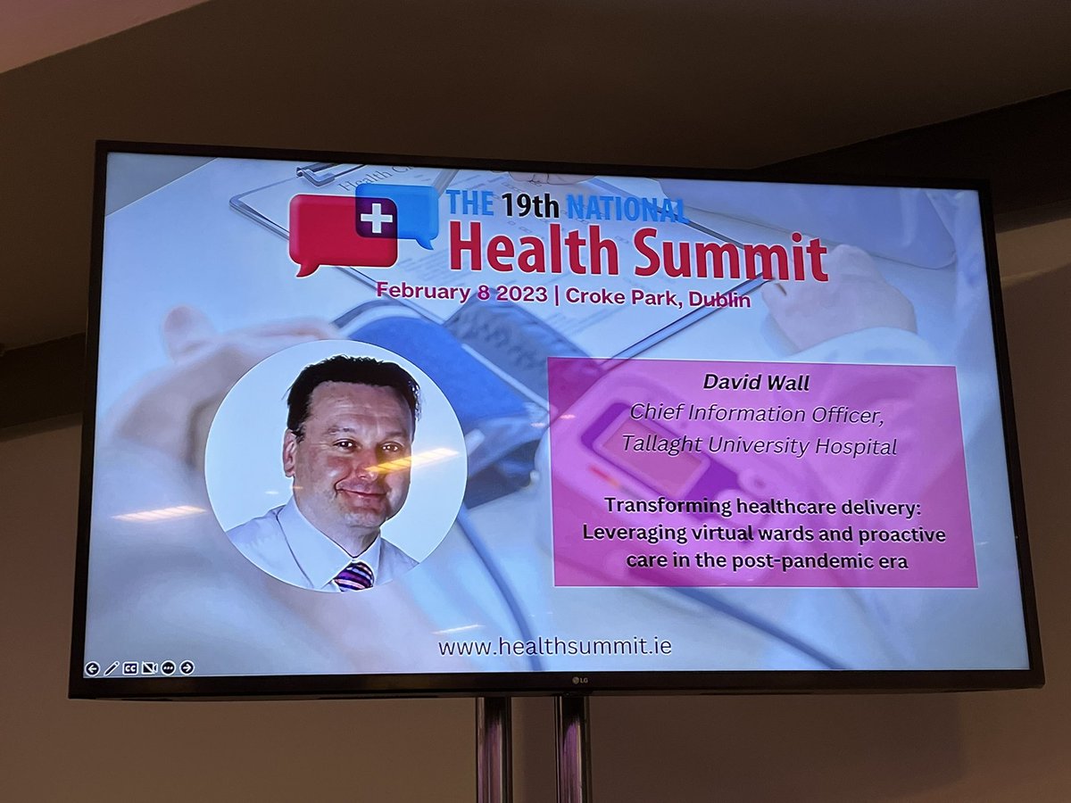 sioduggan_GS1's tweet photo. Brilliant overview from David Wall CTO @TUH_SLT on the innovative and strategic approach to #DigitalEnabledCare across the campus and a great call-out for the work on #Scan4Safety giving time back to patient care #safercare #efficiency #HealthSummit23 #traceability #GS1barcodes https://t.co/3ioKbyqtKr